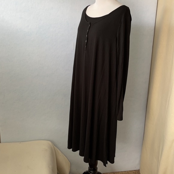 IsabelMaternity LongSleeve T-Shirt Snap FrontDress - Picture 10 of 12